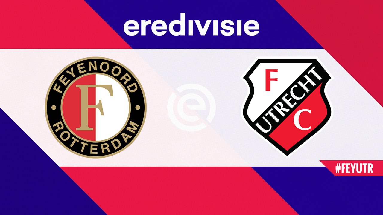 Feyenoord vs Utrecht poster