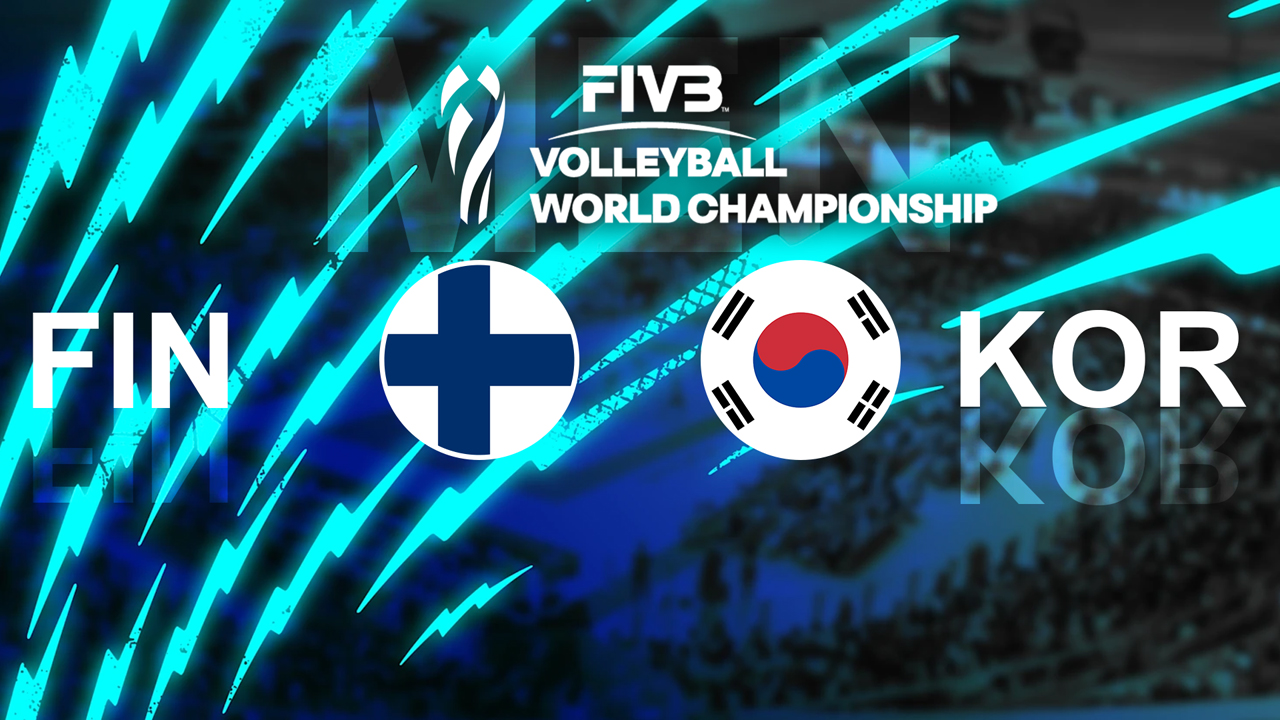 Finland Volleyball vs South Korea Volleyball poster