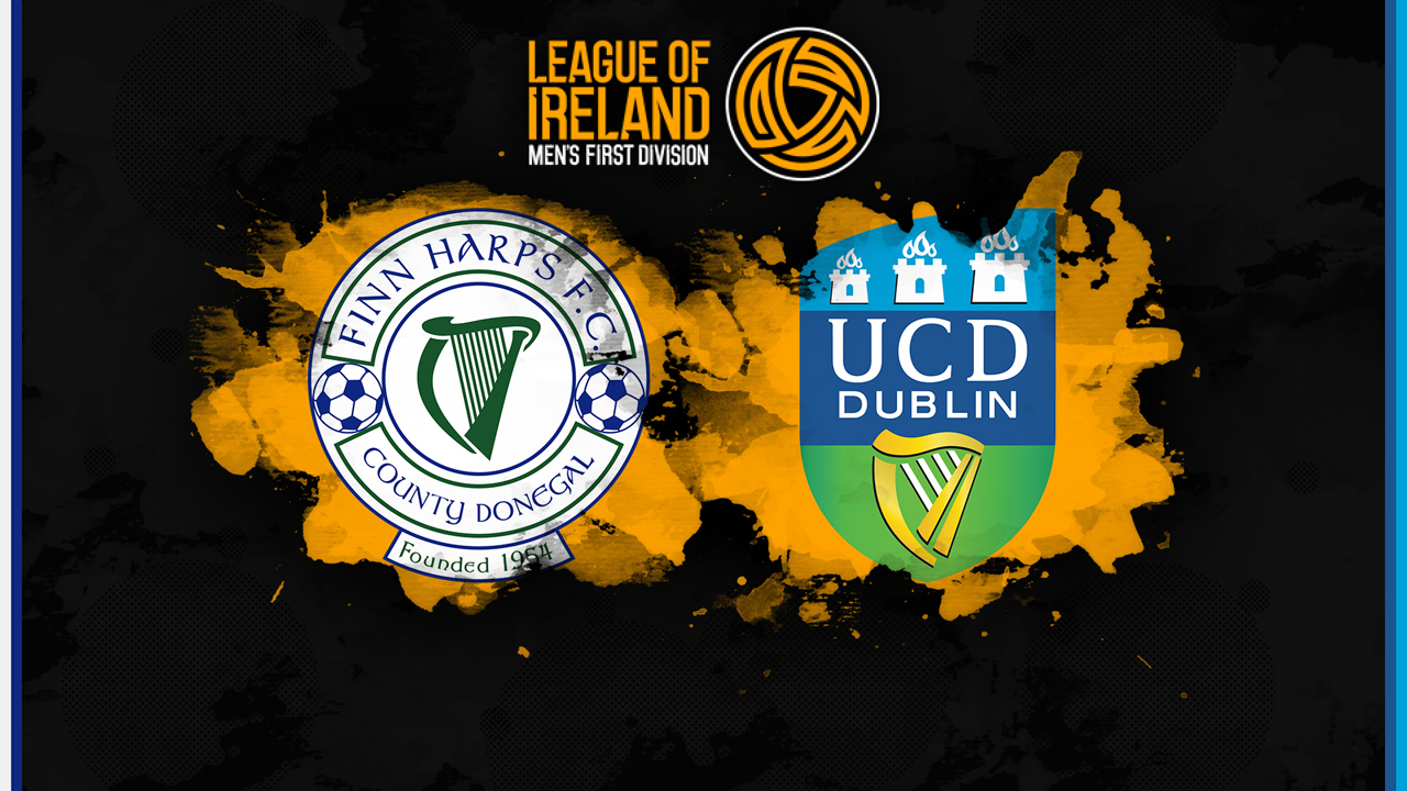 Finn Harps vs UCD poster