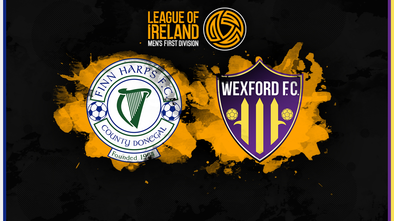 Finn Harps vs Wexford poster