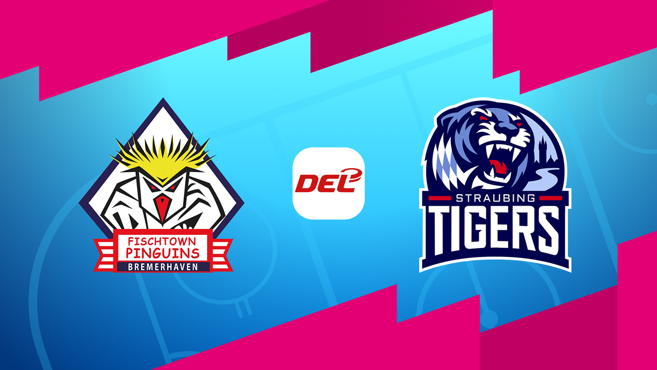 Fischtown Pinguins vs Straubing Tigers poster Fischtown Pinguins vs Straubing Tigers poster