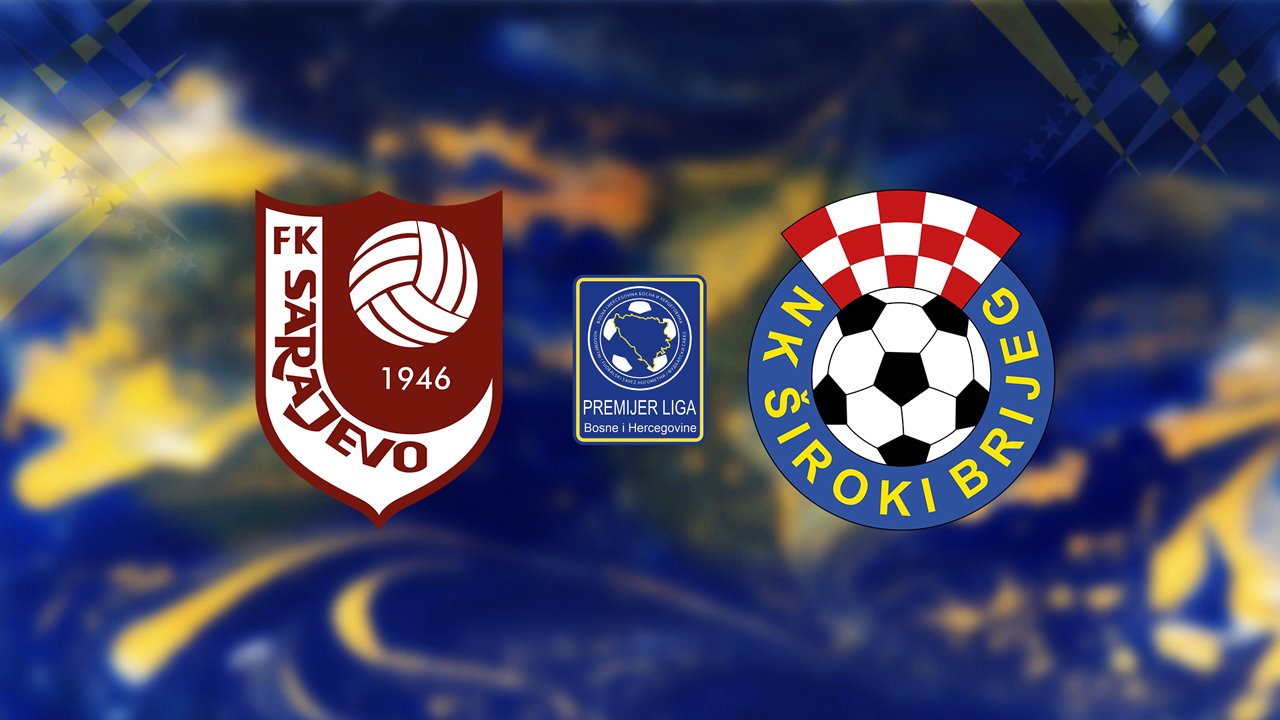 FK Sarajevo vs Široki Brijeg poster