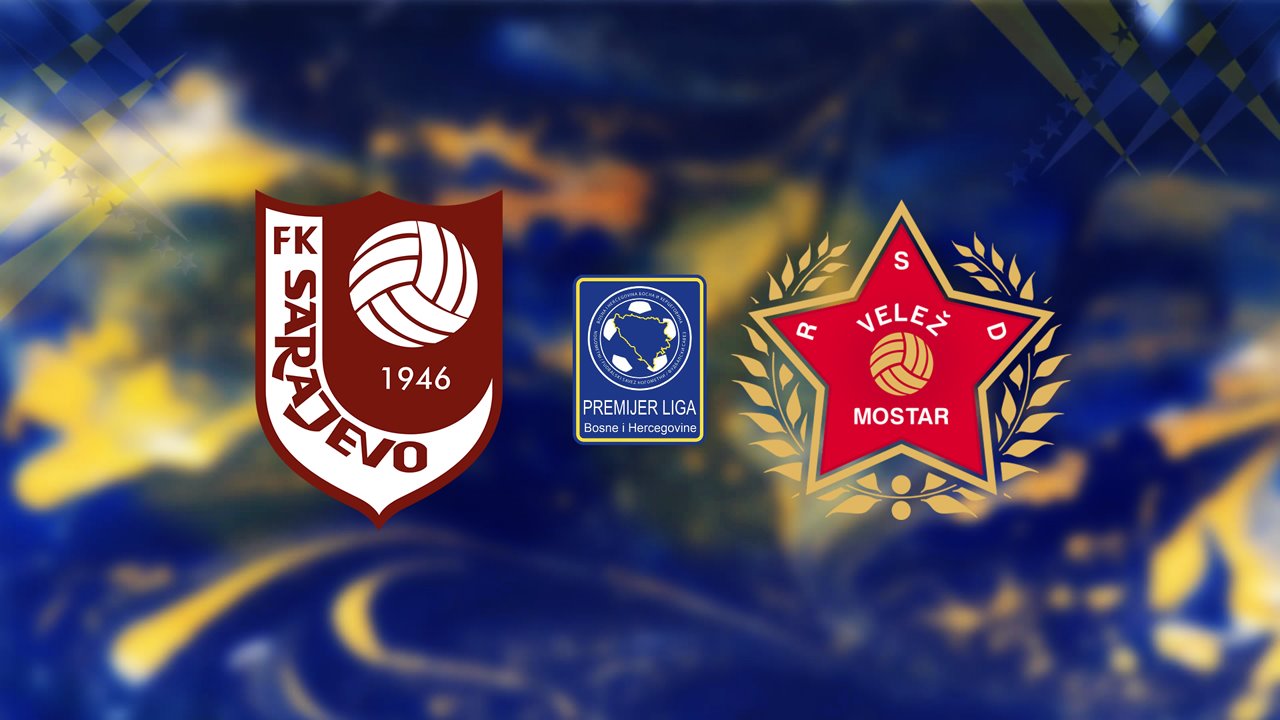 FK Sarajevo vs Velež Mostar poster