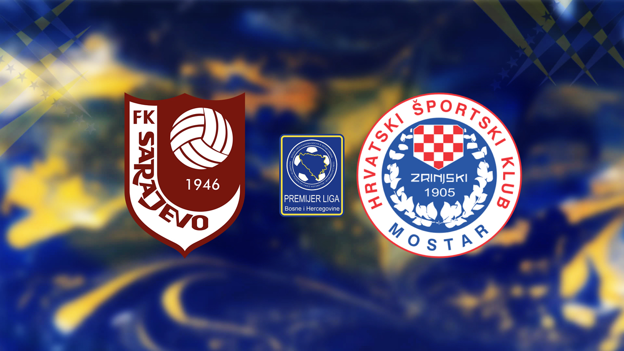 FK Sarajevo vs Zrinjski Mostar poster FK Sarajevo vs Zrinjski Mostar poster