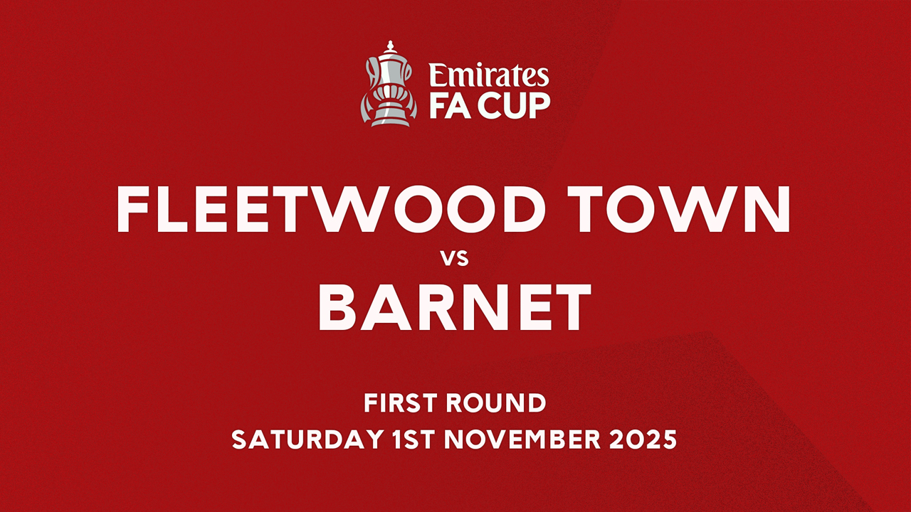 Fleetwood Town vs Barnet poster