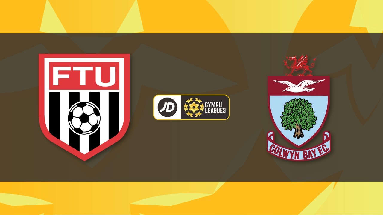 Flint Town United vs Colwyn Bay poster Flint Town United vs Colwyn Bay poster
