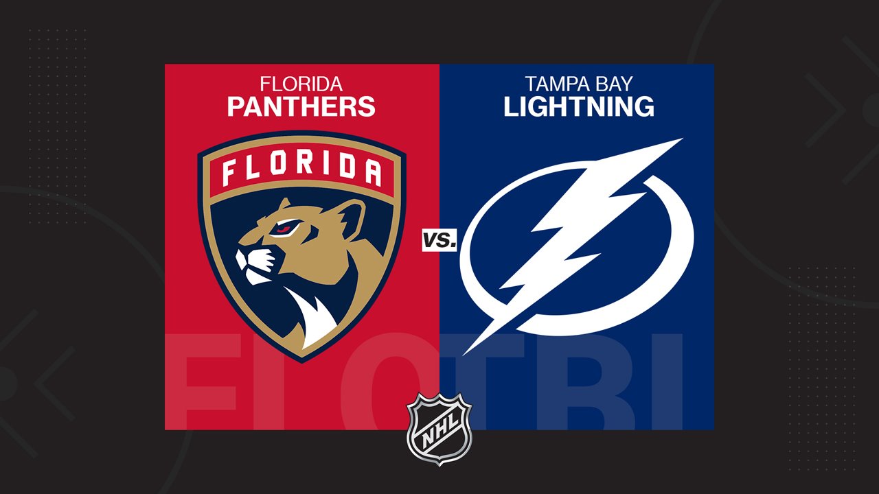 Florida Panthers vs Tampa Bay Lightning poster
