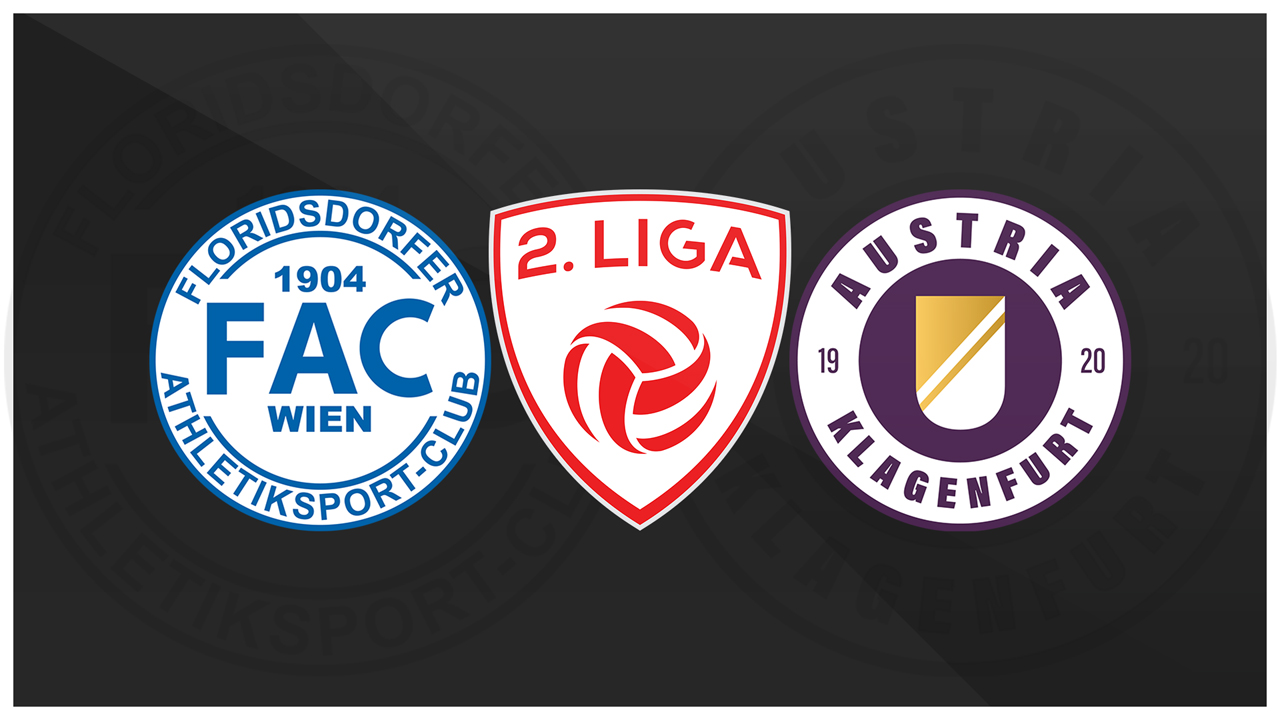 Floridsdorfer AC vs Austria Klagenfurt poster