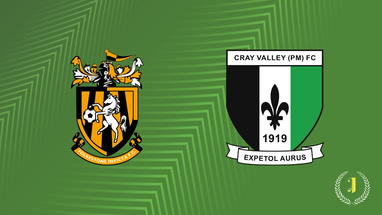 Folkestone Invicta vs Cray Valley Paper Mills poster