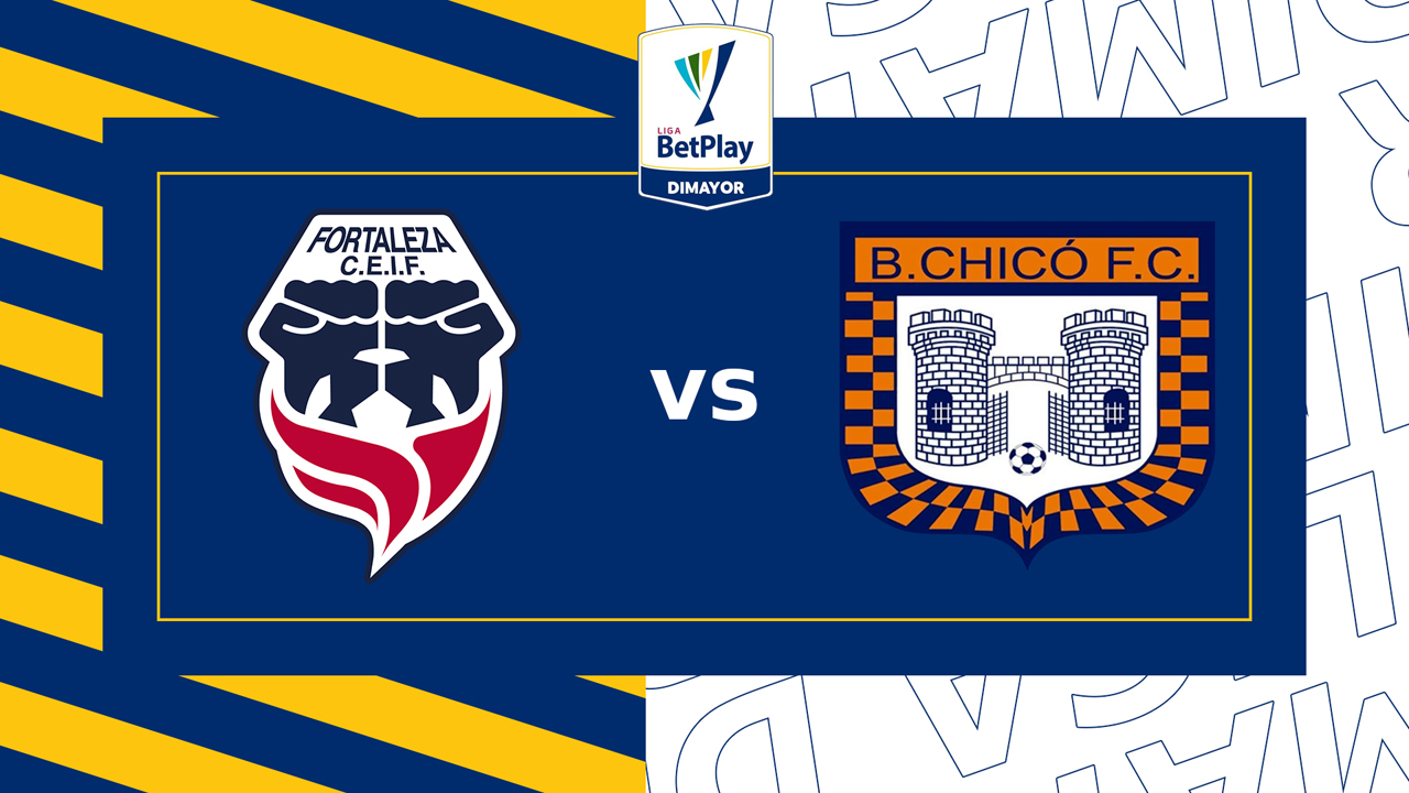 Fortaleza CEIF vs Boyacá Chicó poster Fortaleza CEIF vs Boyacá Chicó poster