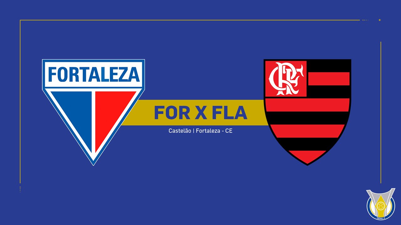 Fortaleza vs Flamengo poster