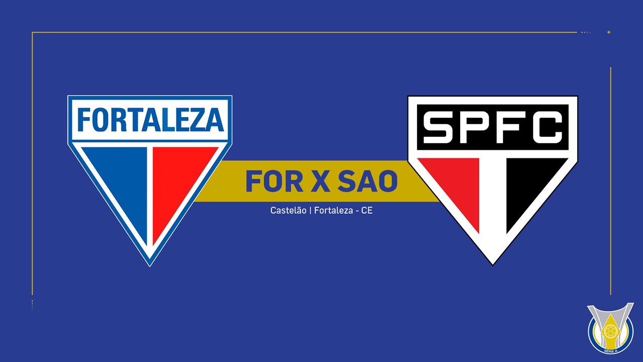 Fortaleza vs São Paulo poster