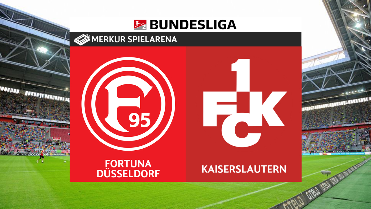 Fortuna Düsseldorf vs Kaiserslautern poster
