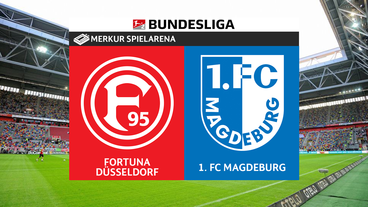 Fortuna Düsseldorf vs Magdeburg poster