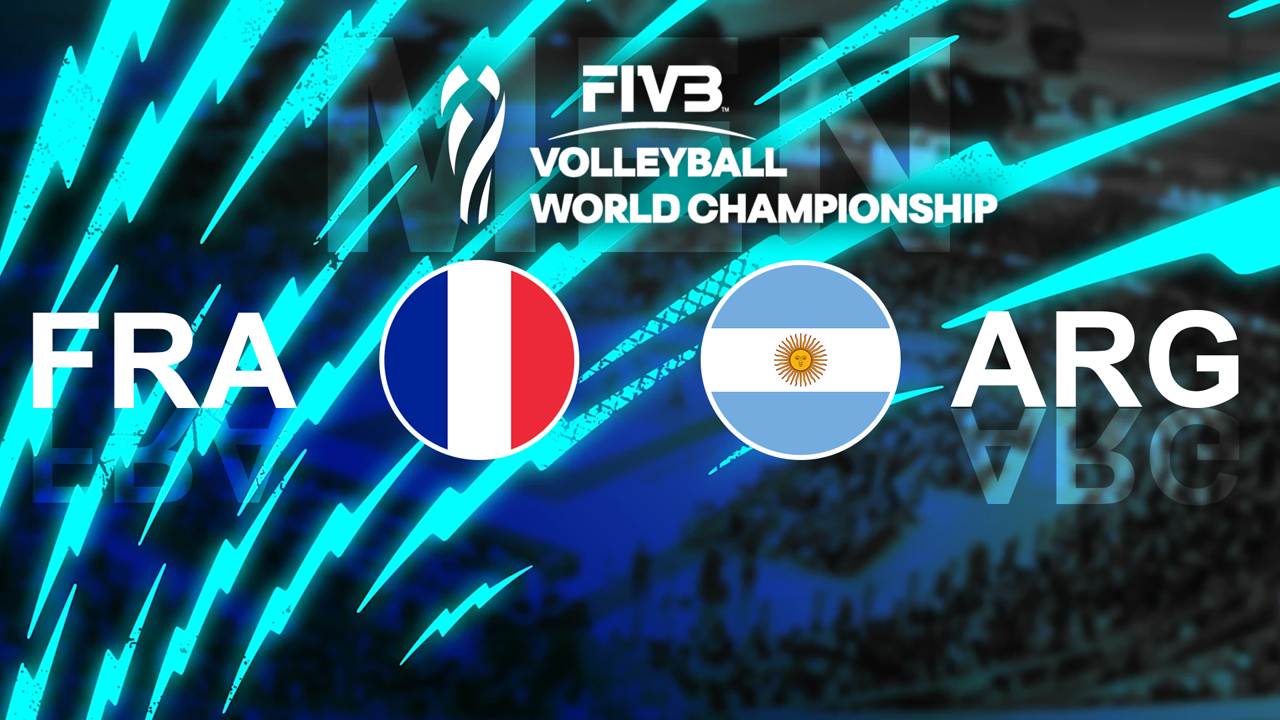 France Volleyball vs Argentina Volleyball poster