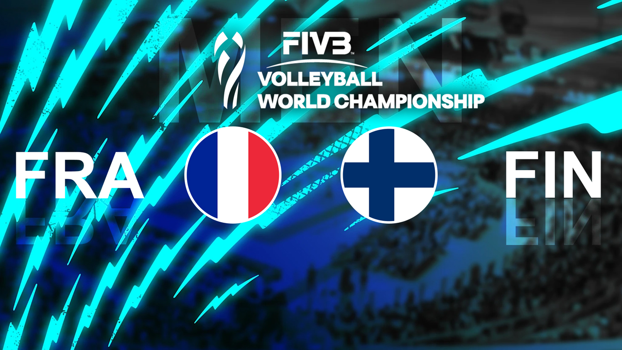 France Volleyball vs Finland Volleyball poster