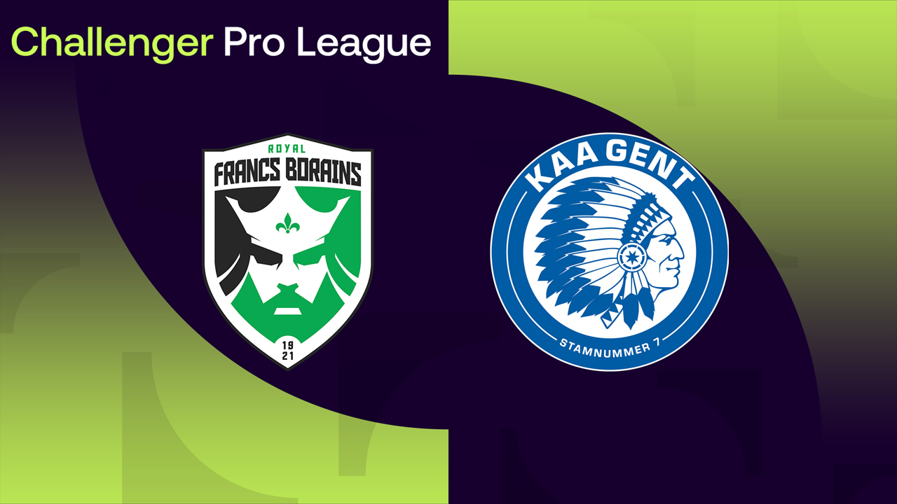 Francs Borains vs Jong Gent poster