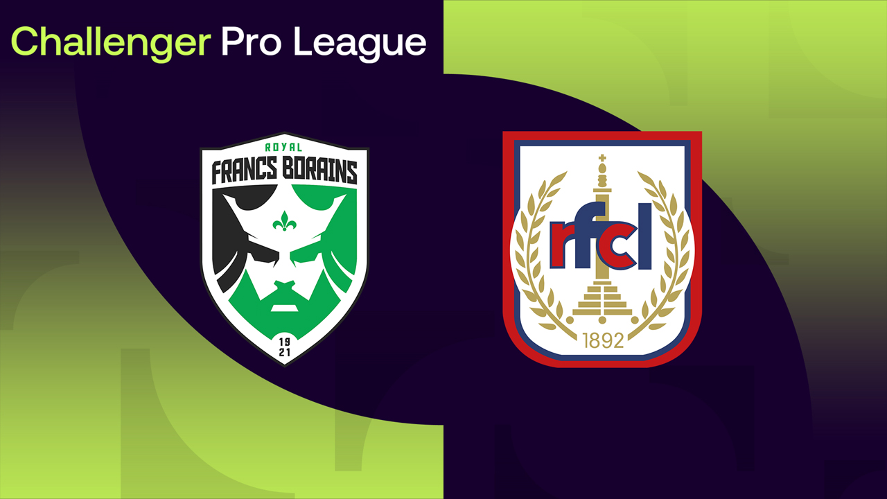 Francs Borains vs RFC Liège poster Francs Borains vs RFC Liège poster