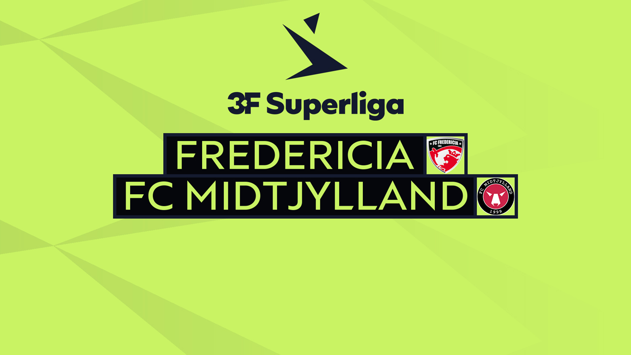 Fredericia vs FC Midtjylland poster