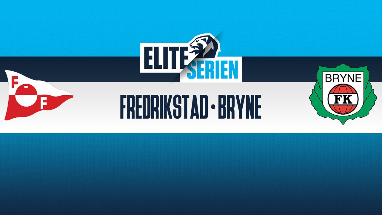 Fredrikstad vs Bryne poster