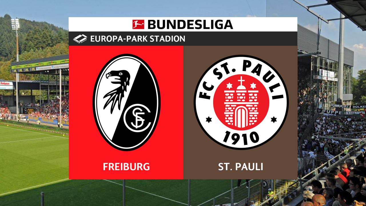 Freiburg vs St Pauli poster