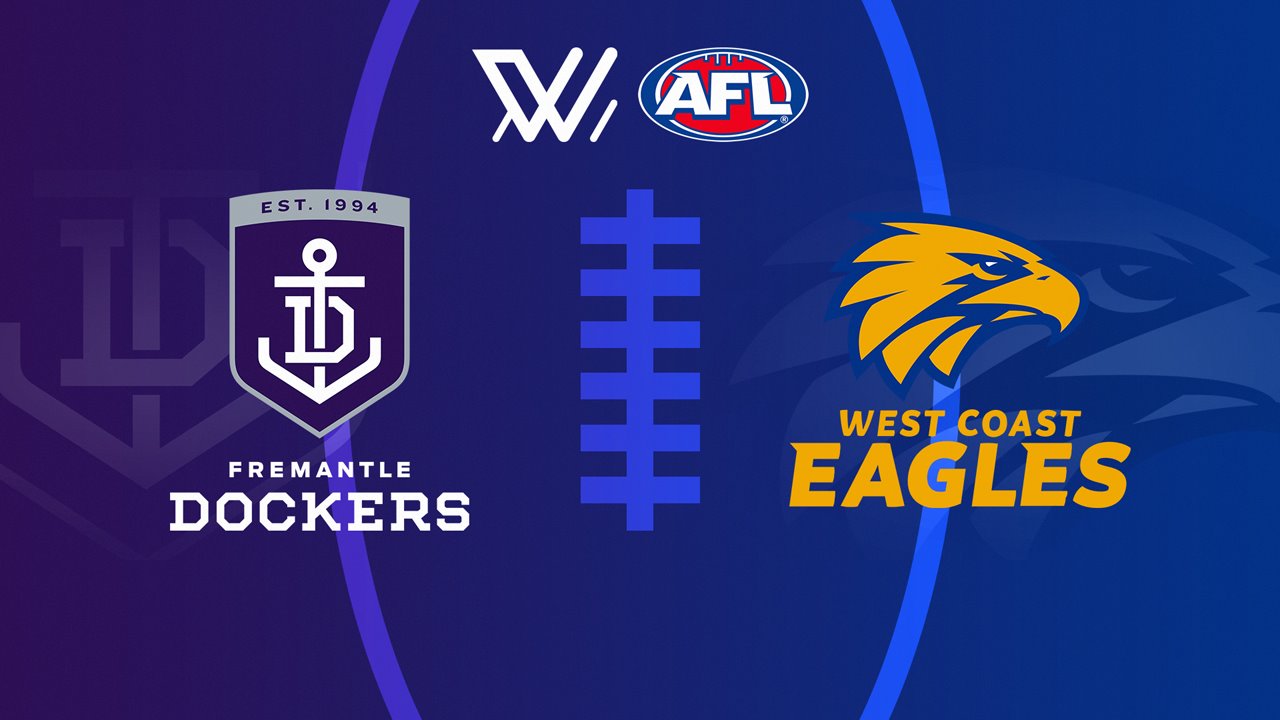 Fremantle Dockers Women vs West Coast Eagles Women poster