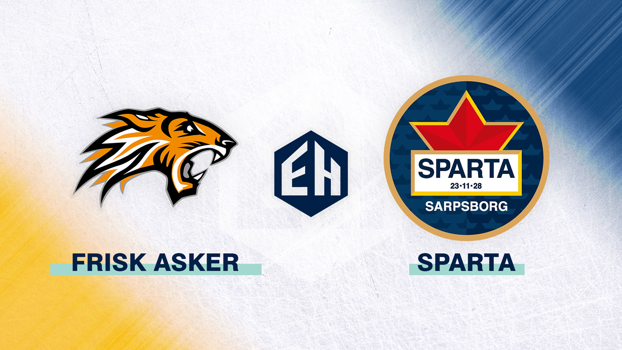 Frisk Asker vs Sparta Warriors poster Frisk Asker vs Sparta Warriors poster