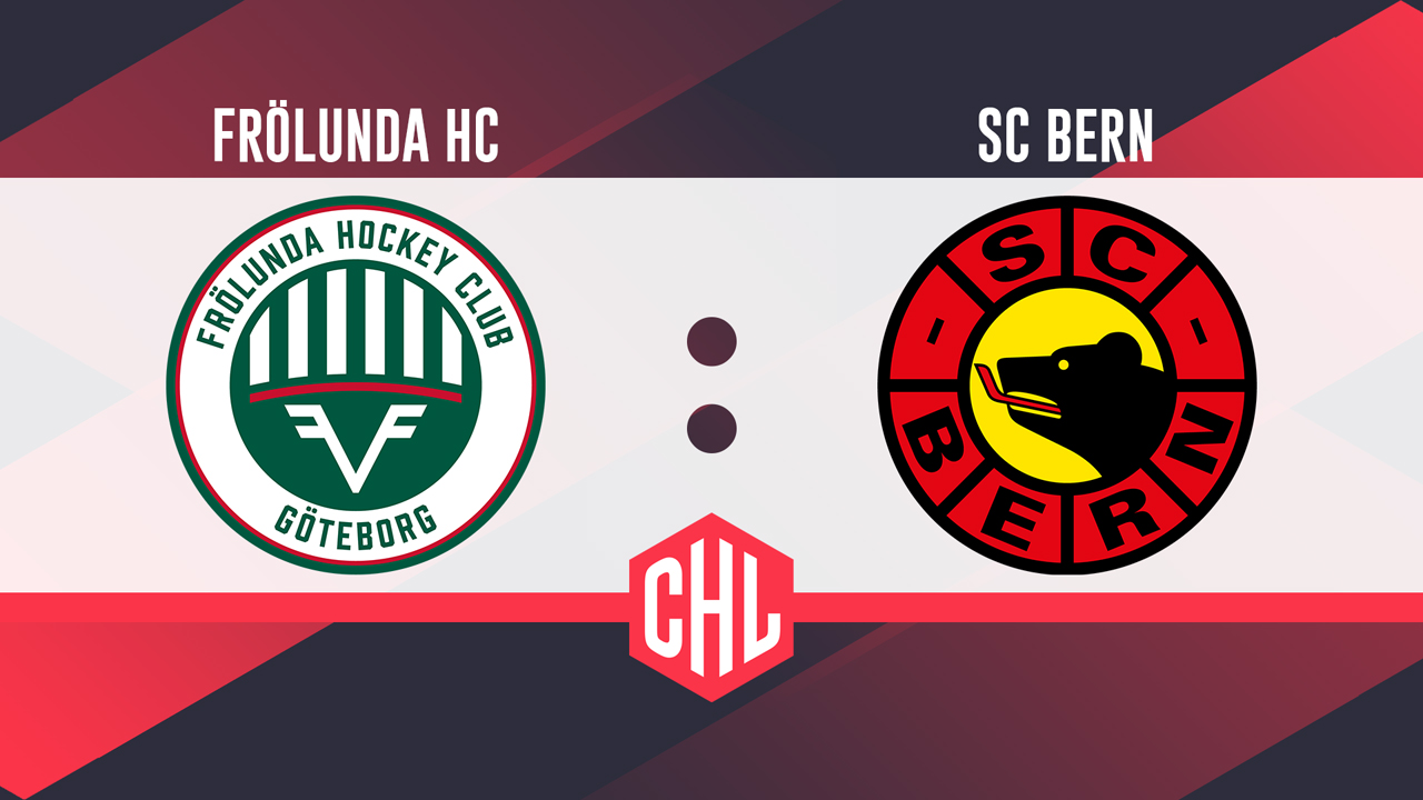 Frölunda HC vs Bern poster