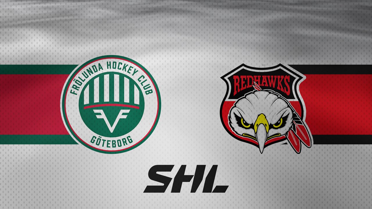 Frölunda HC vs Malmö Redhawks poster Frölunda HC vs Malmö Redhawks poster