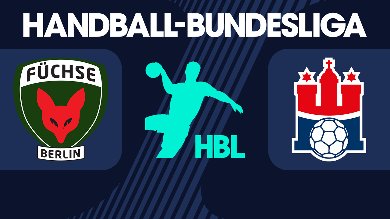 Füchse Berlin vs Handball Sport Verein Hamburg poster