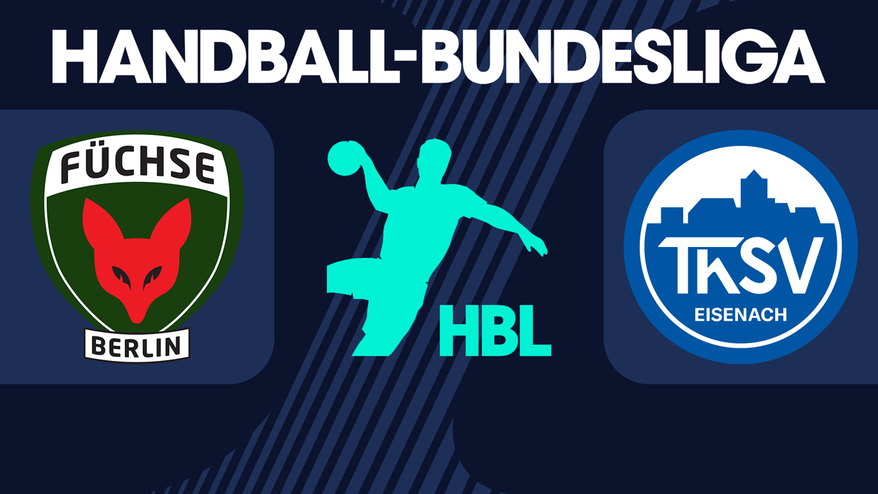 Füchse Berlin vs ThSV Eisenach poster