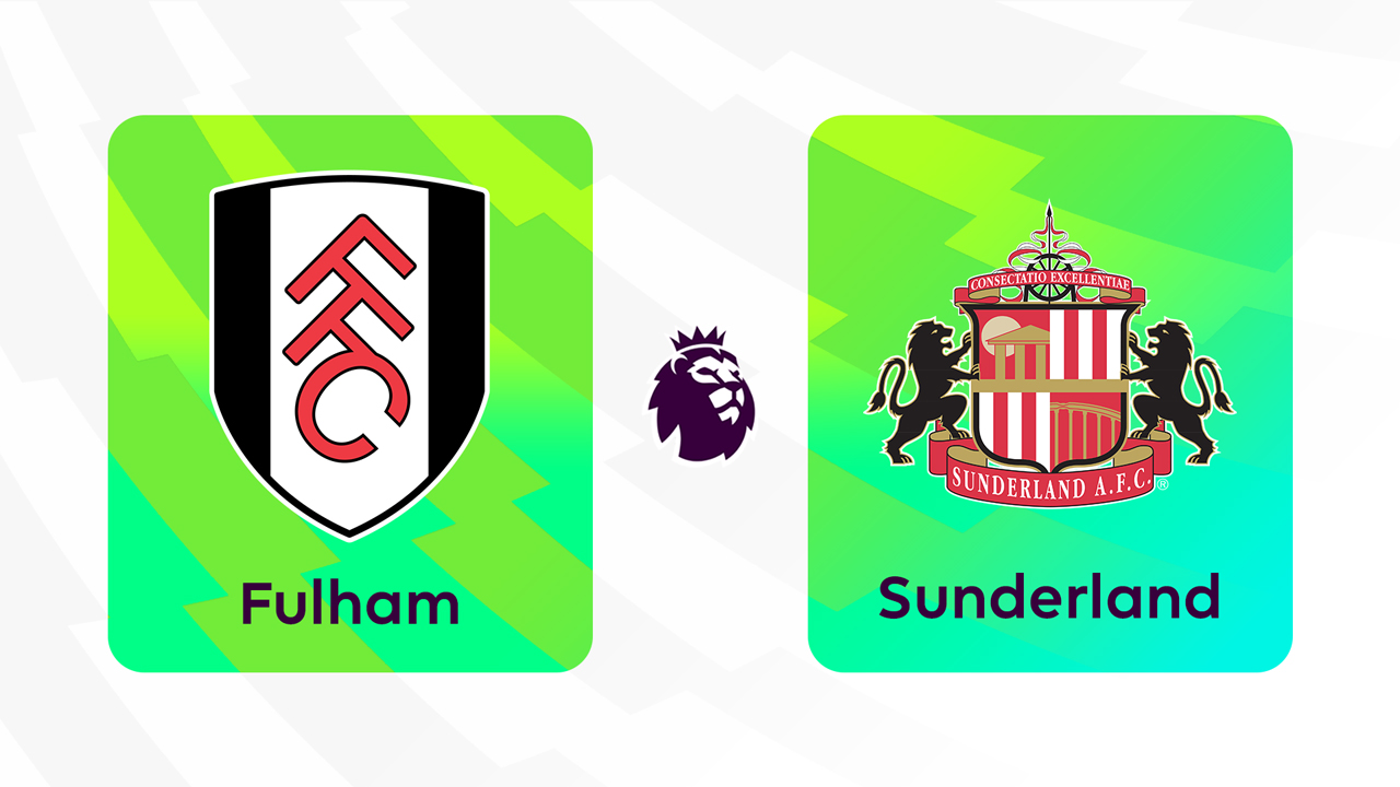 Fulham vs Sunderland poster Fulham vs Sunderland poster