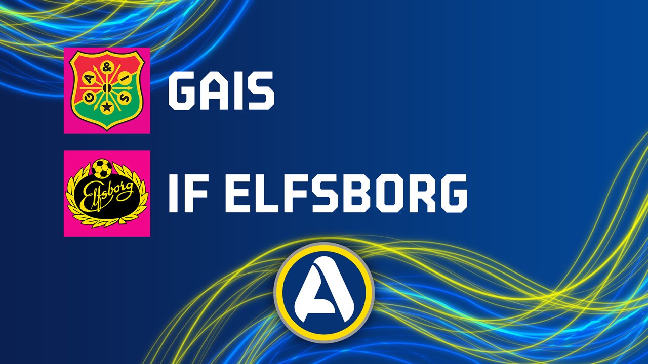 Gais vs Elfsborg poster
