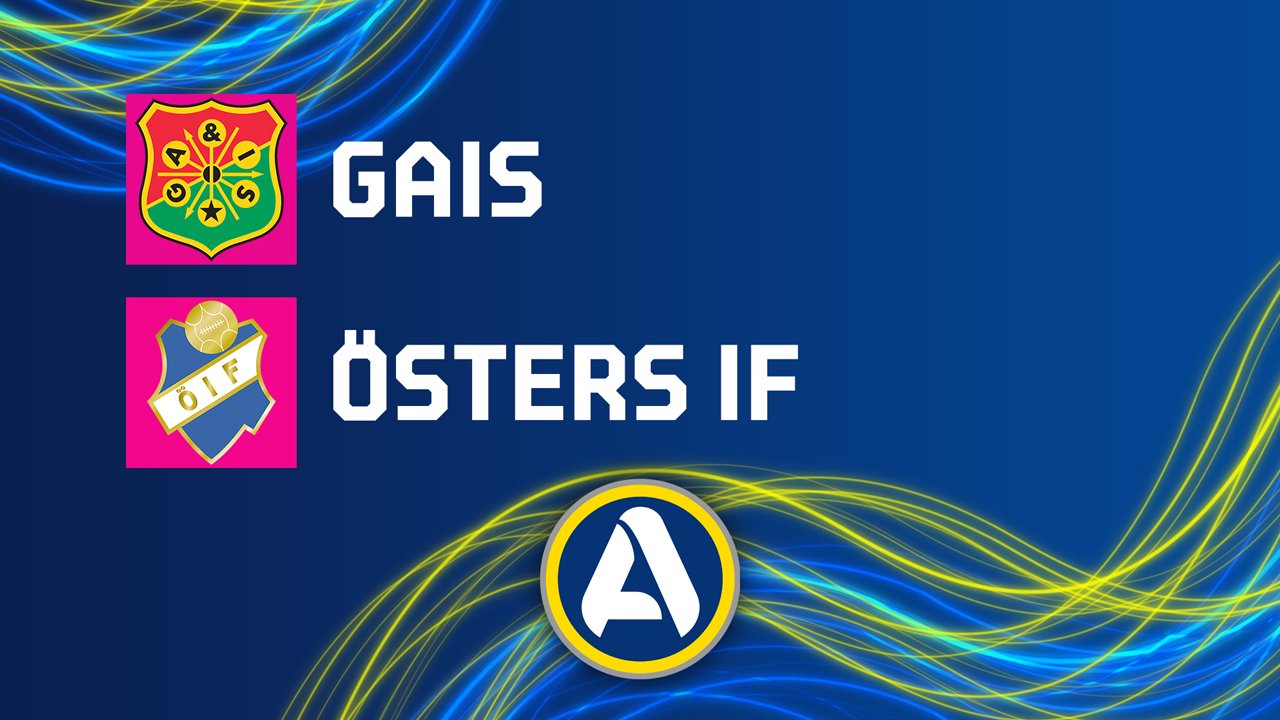 Gais vs Osters IF poster