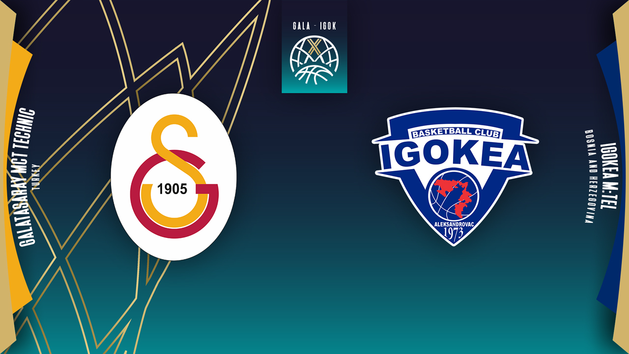 Galatasaray SK vs KK Igokea poster Galatasaray SK vs KK Igokea poster