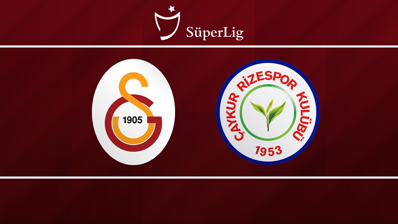 Galatasaray vs Rizespor poster