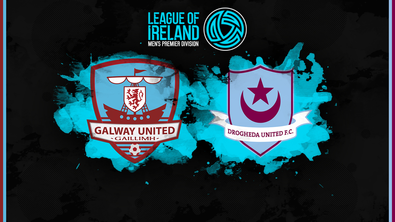 Galway United vs Drogheda United poster