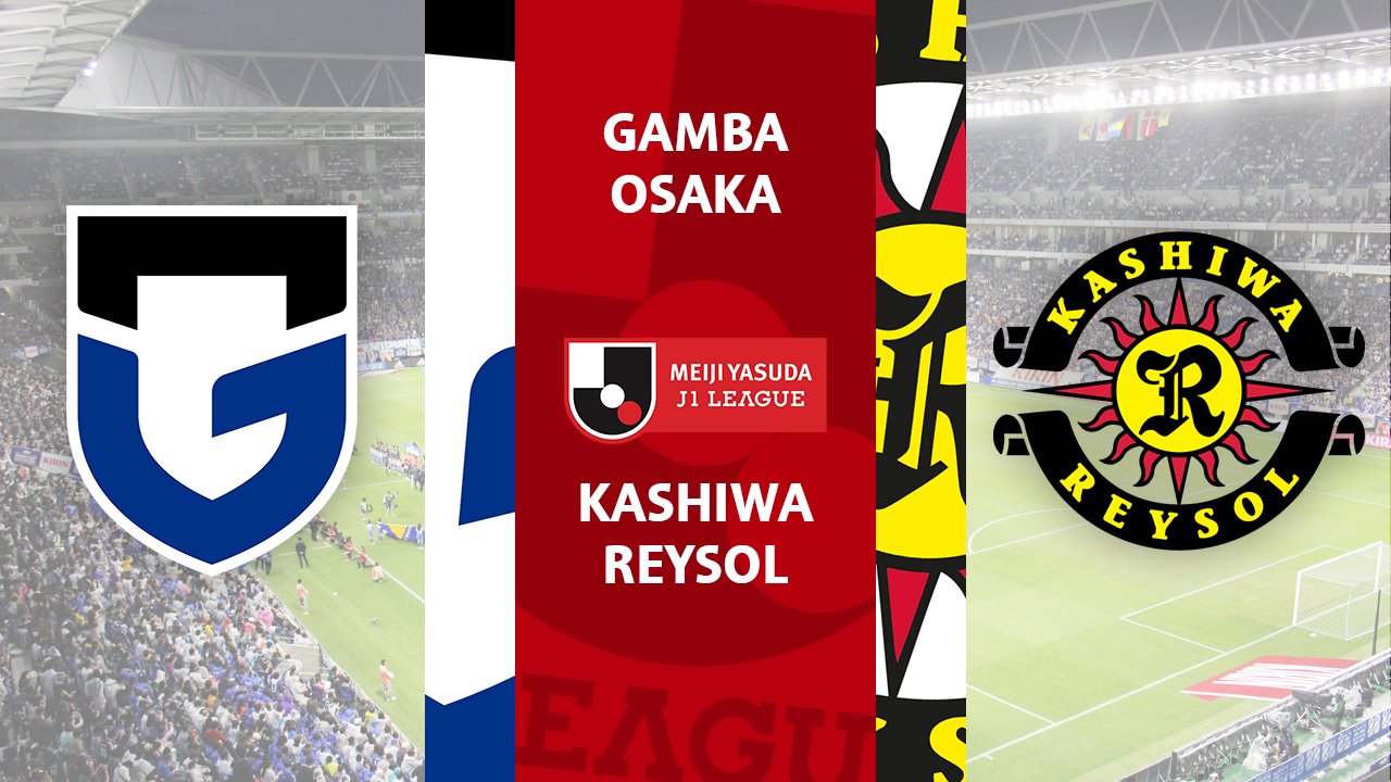 Gamba Osaka vs Kashiwa Reysol poster