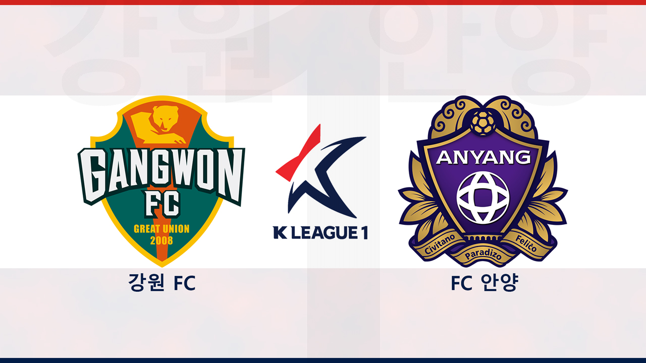 Gangwon FC vs Anyang poster