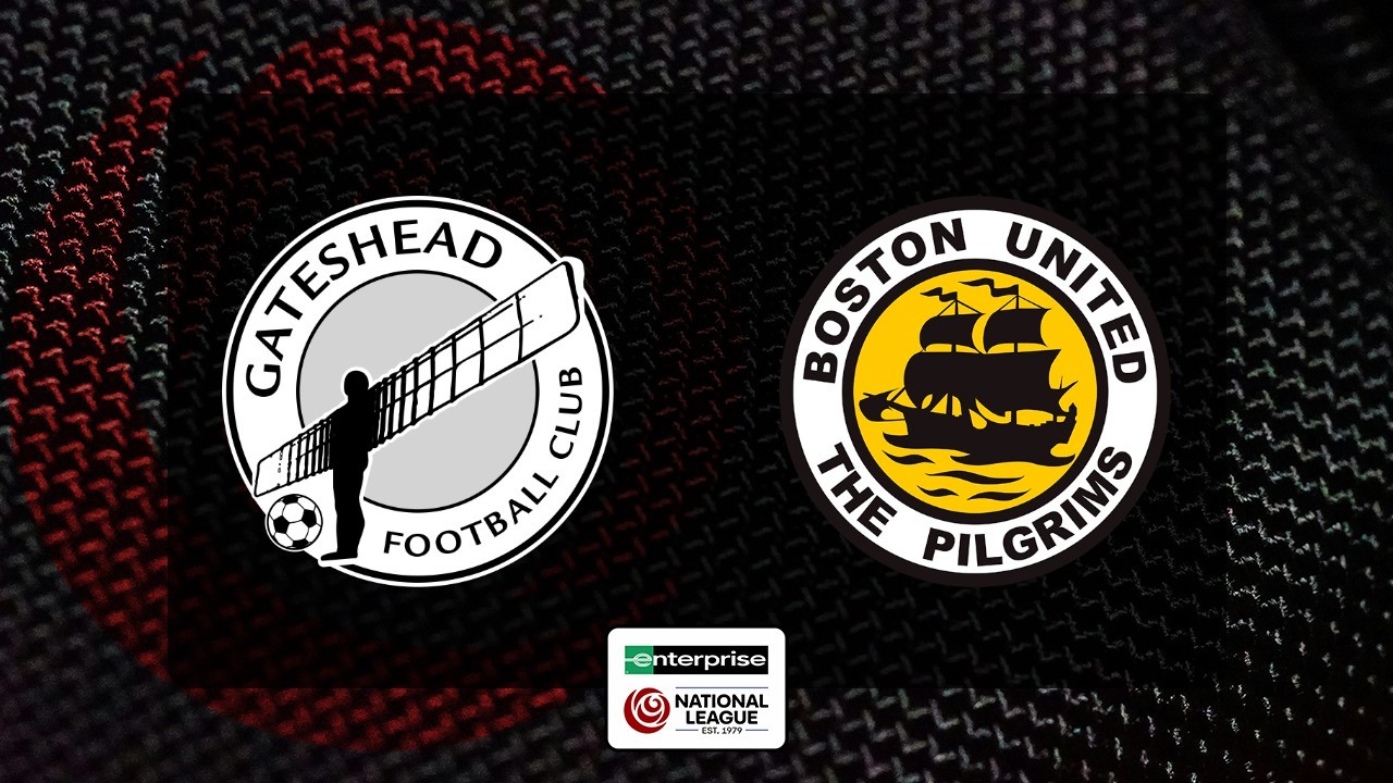 Gateshead vs Boston United poster
