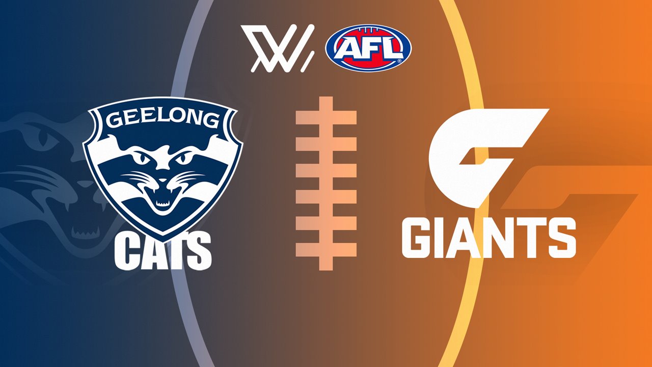 Geelong Cats Women vs Greater Western Sydney Giants Women poster