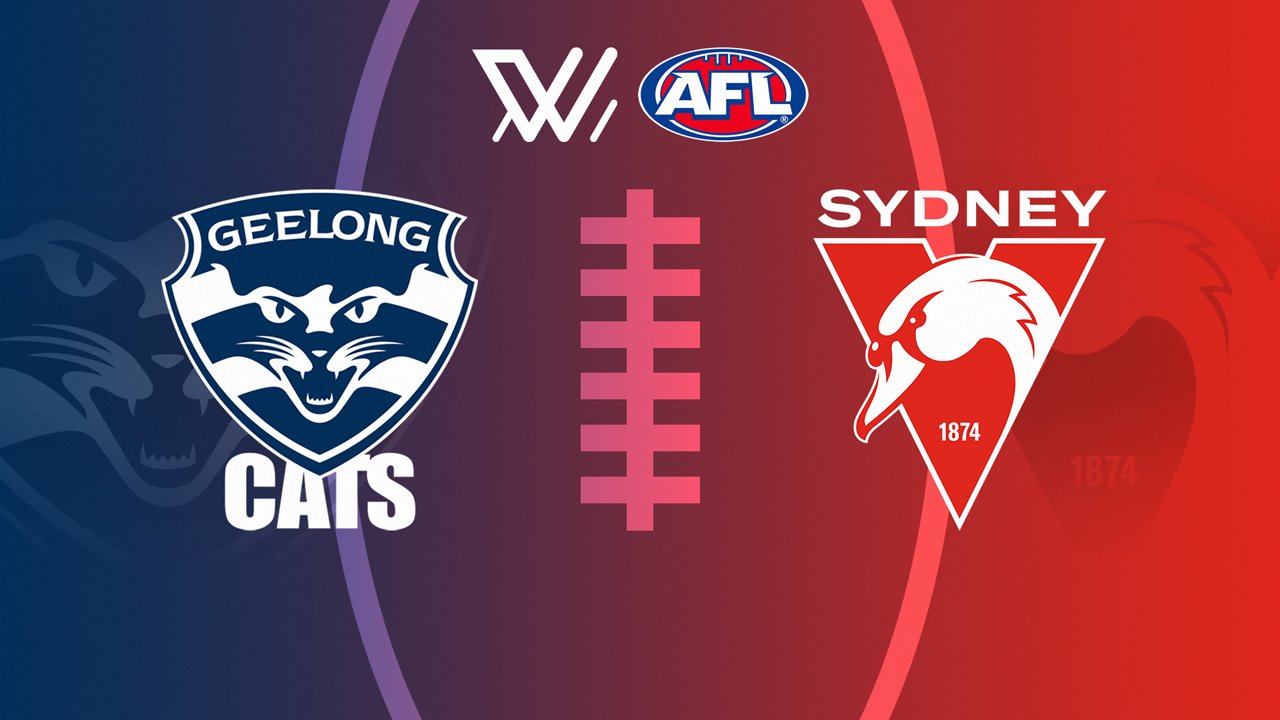 Geelong Cats Women vs Sydney Swans Women poster