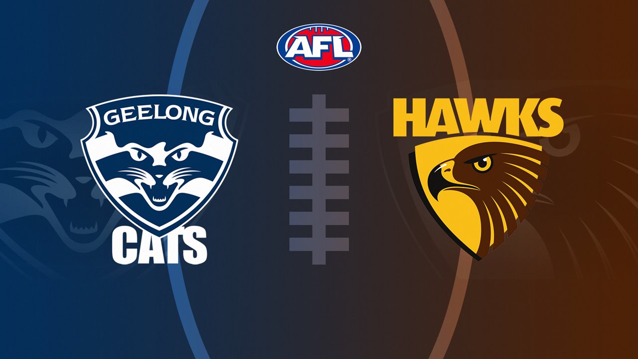 Geelong Football Club vs Hawthorn Football Club poster