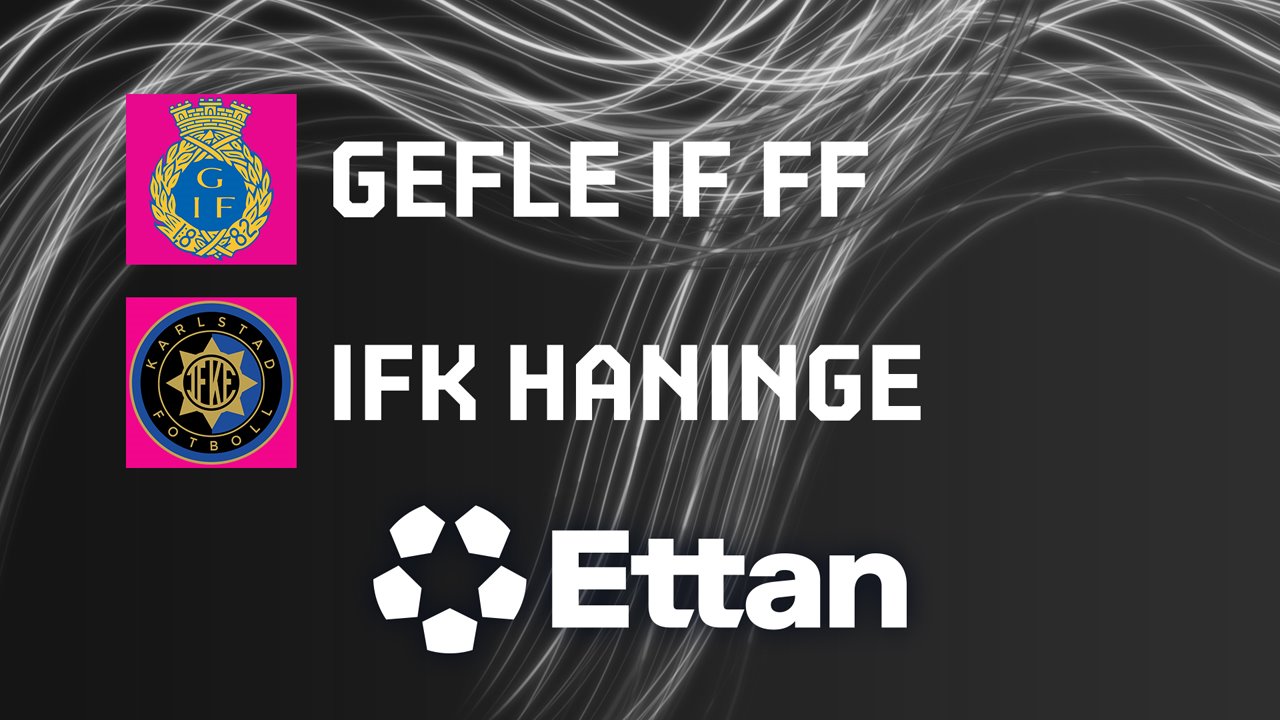 Gefle vs Karlstad poster