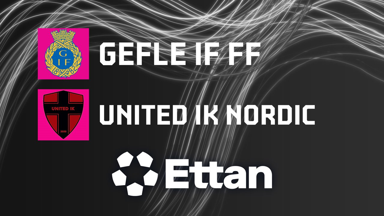 Gefle vs United Nordic poster