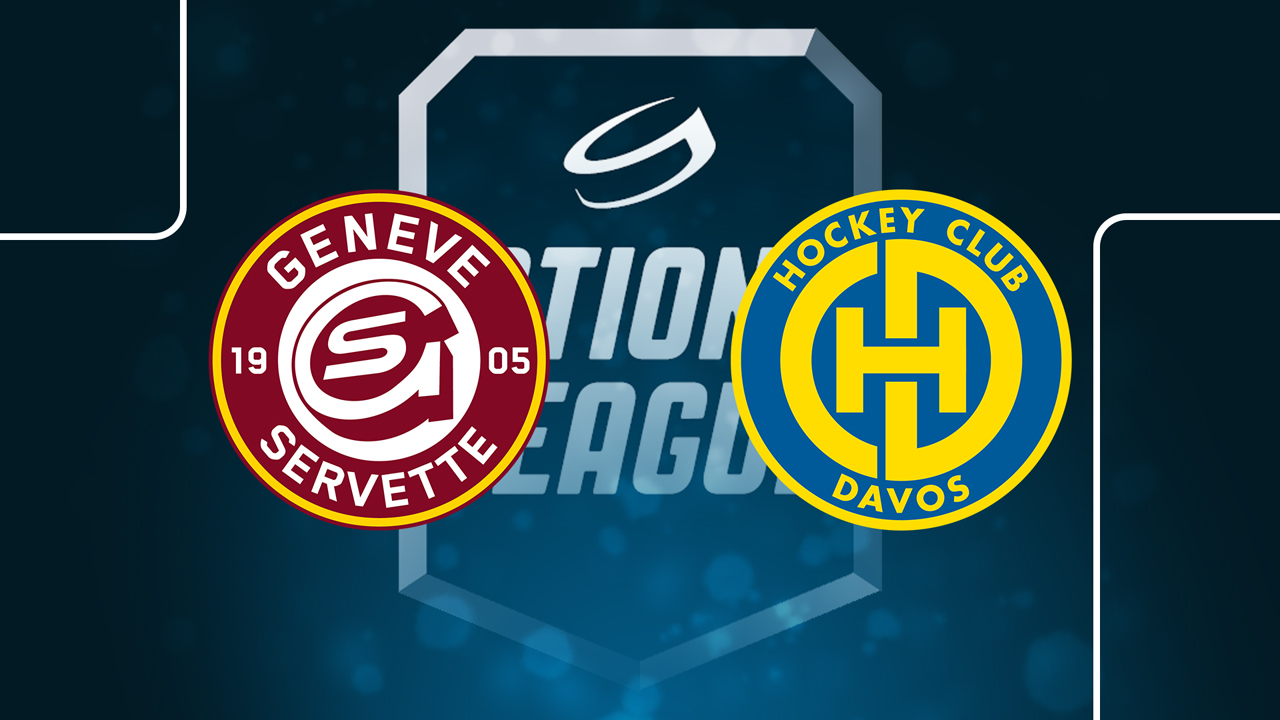 Genève-Servette HC vs Davos poster Genève-Servette HC vs Davos poster
