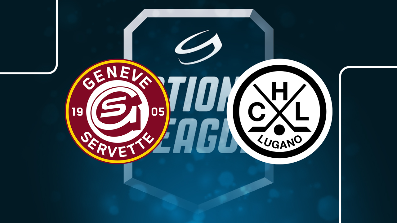 Genève-Servette HC vs Lugano poster Genève-Servette HC vs Lugano poster