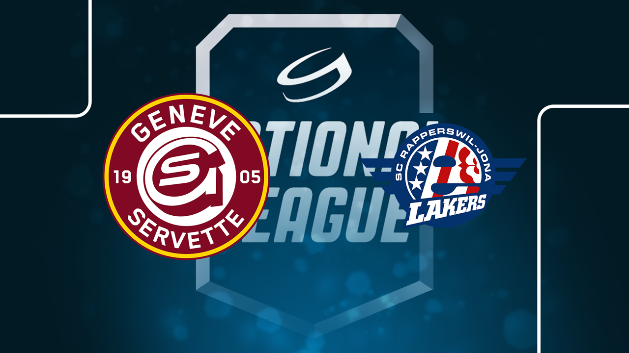 Genève-Servette HC vs SC Rapperswil-Jona Lakers poster