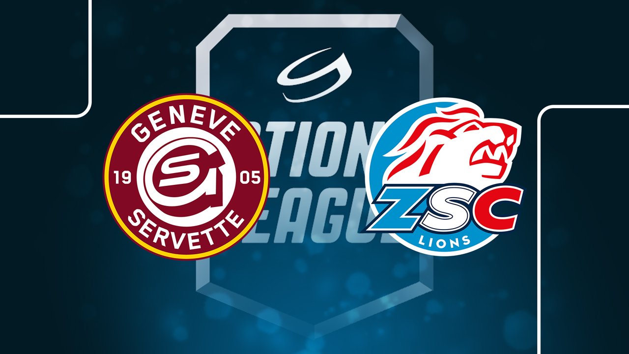 Genève-Servette HC vs ZSC Lions poster Genève-Servette HC vs ZSC Lions poster