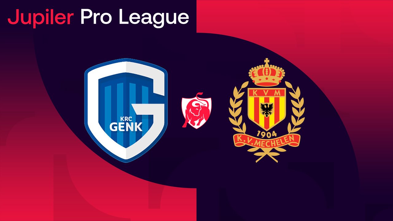 Genk vs Mechelen poster Genk vs Mechelen poster
